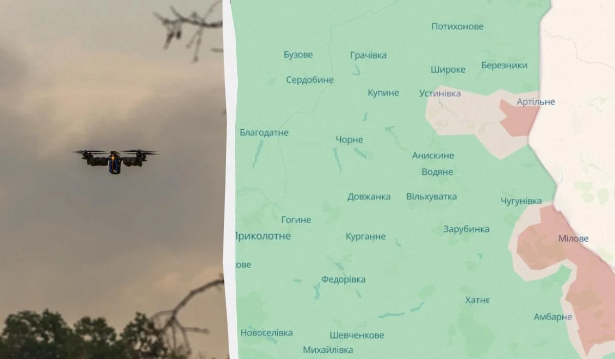 DeepState: біля Артільного на Харківщині окуповано 4,67 квадратних кілометра
